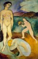 Le luxe I nude abstract fauvism Henri Matisse